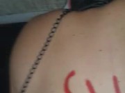 Femdom pegging , Ruined him , destroyed him , femdom strapon, humiliation, kikn: PinkyDesire 6/16