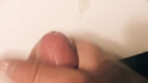 Jerk off with cum