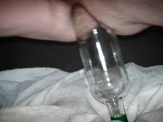 Home alone playing anal 10/16