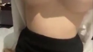 big natural tits college student girl has beautiful boobs!!
