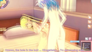 Two 3d girls have sex and often cum. KOIKATU