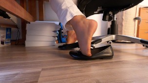 juego de zapatos de nylon con pisos...