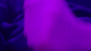 Teen solo masturbating and playing with asshole while step-dad is watching