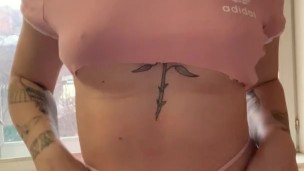 Natural amazing body in the sexy lingerie