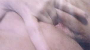 Wet pussy squirting with orgasms after fingering and massaging clit!