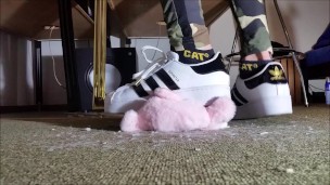 Toy Crushing with Adidas Superstar Sneaker (Trailer)
