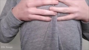 Cum Rub Lotion On My Tits