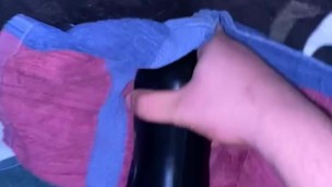 Quick fleshlight fuck