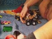 Cars GANGBANG # REAL ORGASM from my Blue LAMBORGHINI # Girls also PLAY CARS