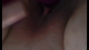 Fucking myself with a dildo until I squirt