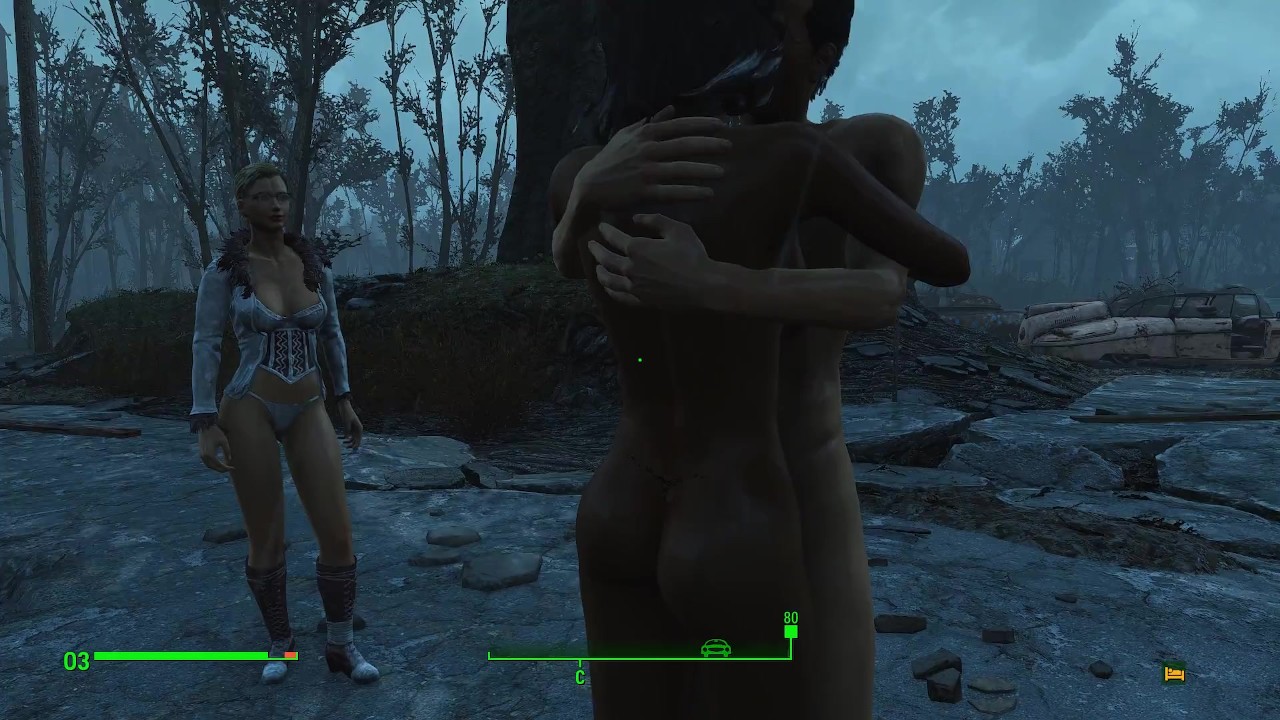 Gentle sex of a couple in the pouring rain in the game fallout 4 | PC gameplay - Free Sex Video - RedTube