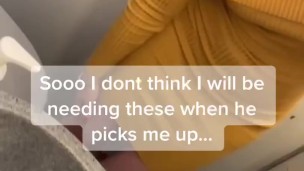 No Panties On the Plane...onlyfans at vegasroietreine 