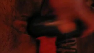 Eating my dildo