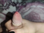 I scratch his full balls with my black nails and jerk his cock until he cums *Trailer* 13/16