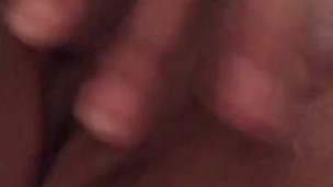 Yummy teen Latina playing with that juicy pussy POV