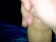 Big thick cock cums sooo hard 