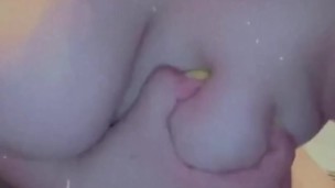 Princess sucking cock and bouncing tits 
