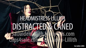 Headmistress Lillith - Distracted & Caned - Solo - SaiJaidenLillith