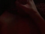 Trying to Keep Quite While People are Home, Deep Moans and Solo Cumshot 