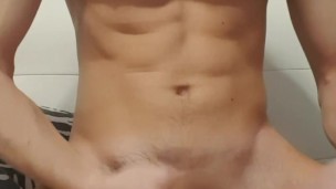 LukeBigDicked - Jerking and Measuring My 9.5 inch Cock