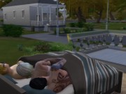 Cheated on her husband with her lover right in the same bed with him | Sex game 7/16