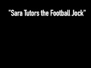 Sex Ed Slut Sara Jay Gives Football Cock A Fucking Tutorial! 1/16
