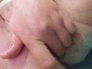 Pussy and Ass fingering while in bath 1/16