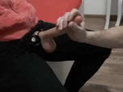 For the first time he has my cock in his mouth 2/16