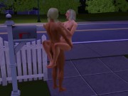 Husband and wife take turns to fuck with their neighbor | Porno Game 3d 11/16