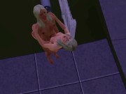 Husband and wife take turns to fuck with their neighbor | Porno Game 3d 12/16