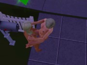 Husband and wife take turns to fuck with their neighbor | Porno Game 3d 15/16