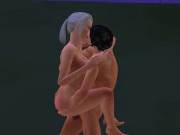 Husband and wife take turns to fuck with their neighbor | Porno Game 3d 16/16