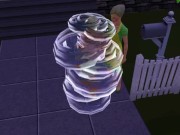 Husband and wife take turns to fuck with their neighbor | Porno Game 3d 2/16