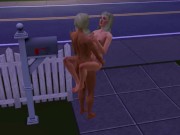 Husband and wife take turns to fuck with their neighbor | Porno Game 3d 8/16