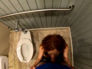 Public Bathroom Stall Blowjob From Amateur Redhead - Verified Amateurs 6/16