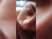 Horny Indian milf sucks BBC 10/16