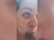 Horny Indian milf sucks BBC 4/16