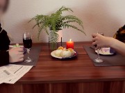 Our Last Dinner Turned Into Hot Sex. Romantic. POV. Big Ass. Creampie | Lovely Dove 6/16