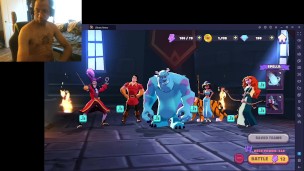 BLACK ASPIE BOY PLAYING DISNEY SORCERER'S ARENA NUDE