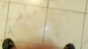 Horny Ladyboy masturbates