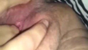 Sexy lightskin plays with her wet pussy pt.1
