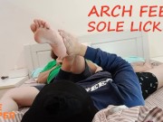 High arch, sole licking 3/16