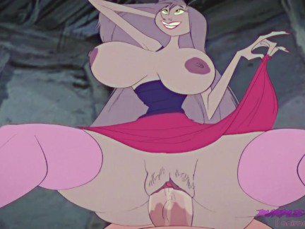 Inside Madam Mim's Cottage (Wizard's Duel 2 ft SLB)