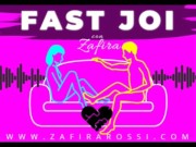 JOI RAPIDO | FAST JOI CON ZAFIRA | DOMINADO Y OBEDIENTE TE MASTURBARÁS CONMIGO 4/16