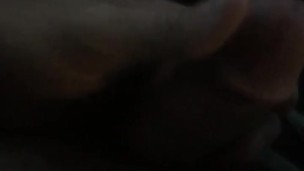 Stroking that dick