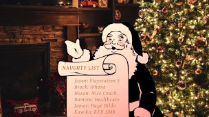 Elf on a Dick (PREVIEW) -- A Holiday Fuck Machine Special!