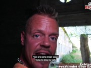 Deutsches Busenwunder überrascht mit hardcore deepthroat beim realen Sextreffen outdoor POV 7/16