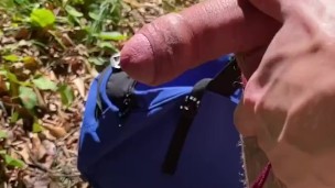Released in the forest and got horny