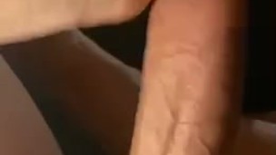Watch him Blow a Massive Rope of Cum with his Left Hand