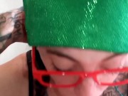 POV deepthroat THROAT PIE merry Christmas ONLYFANS 1/16